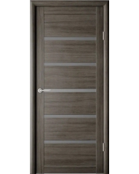 Дверь межкомнатная Вена экошпон кедр серый